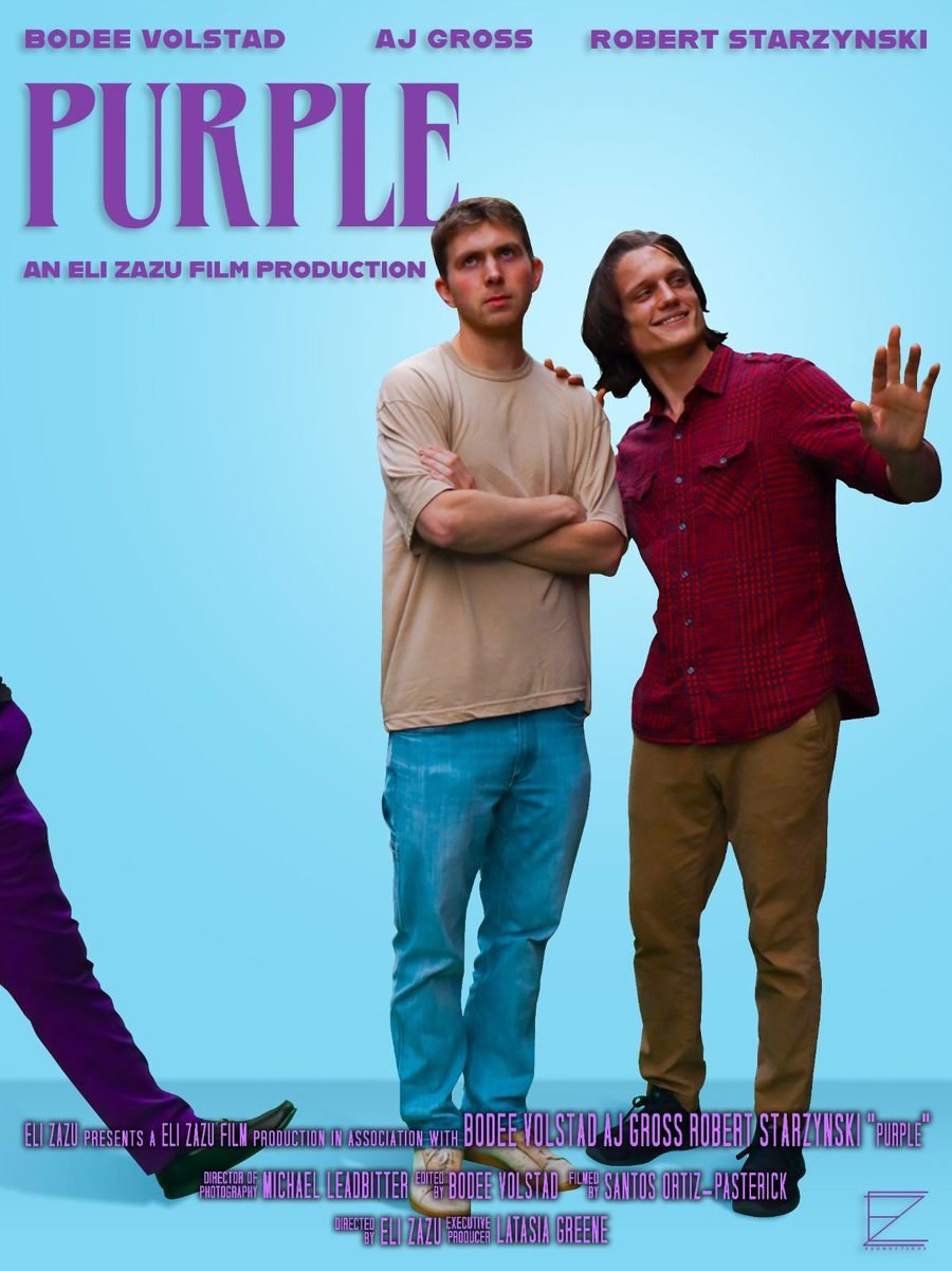 Purple poster